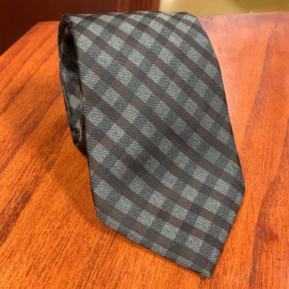 Nautica Men’s Tie Plaid Check Necktie Office Business Classic